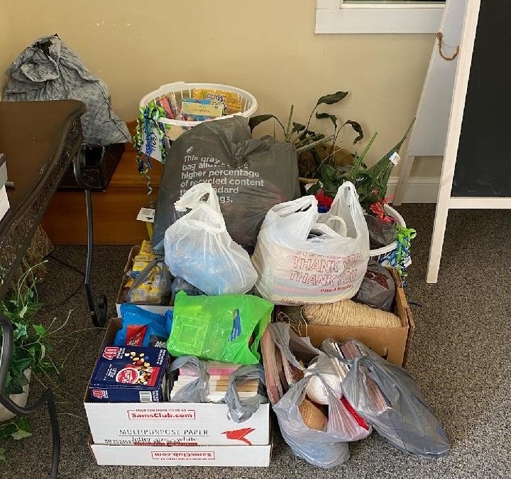 Collection of Items for DePaul Memory Care a Huge Success!